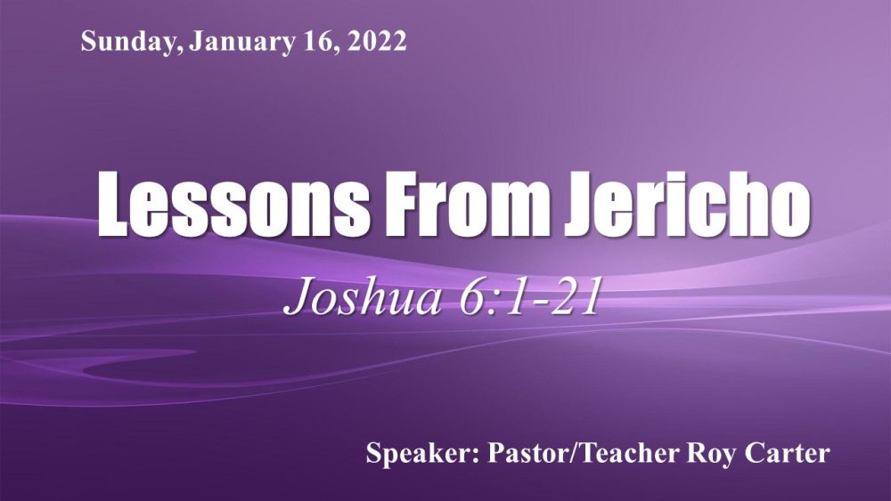 Lessons From Jericho Image