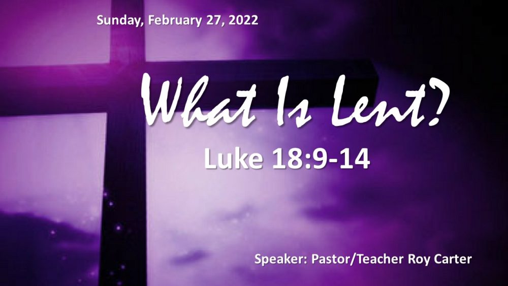 What is Lent? Image